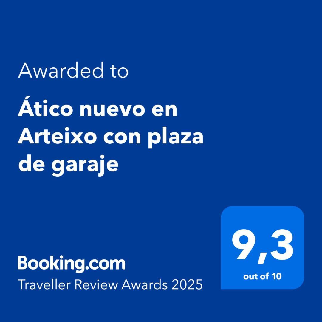 Atico Nuevo En Arteixo Con Plaza De Garaje Apartment Exterior foto